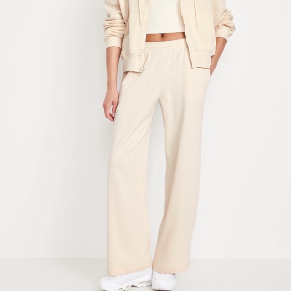 Old Navy Pants - Old Navy High Waisted So Comfy Wide-Leg Sweatpants